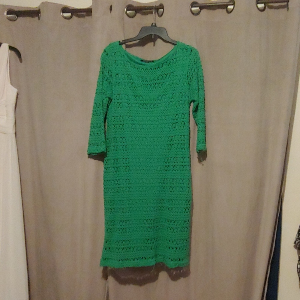 Green dress